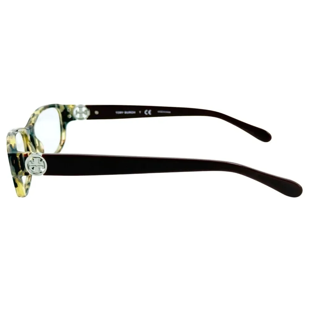 Tory Burch TY2055 Womens Plastic Eyeglass Frame 1476 Porchini Tortoise 53-16